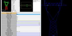 Verification of pylon structural metalwork using TOWER software