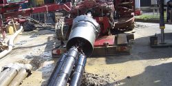 Crossing by means of controlled horizontal directional drilling